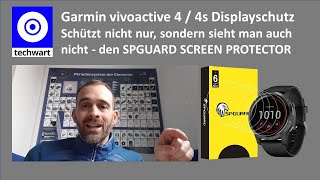 Garmin vivoactive 4 4s und Venu Displayschutzfolie  Test und VideoAufbringAnleitung [upl. by Linson]