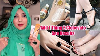 Mix Glycerin amp Secret Ingredient in Clobevate for Skin Whitening Hand amp Feet Lightning [upl. by Frederico555]