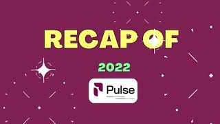 Recap of Pulse Pharma 2022 [upl. by Eahsel]