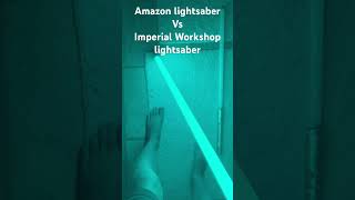 Amazon lightsaber Vs Imperial Workshop lightsaber [upl. by Kenneth]