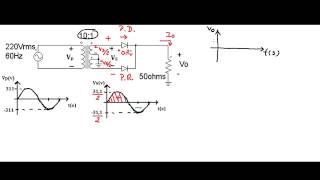 Resolução  Retificador de Onda completa  Tapcentral [upl. by Oned269]