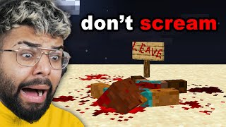 If I Scream Minecraft Gets More SCARY [upl. by Reid]