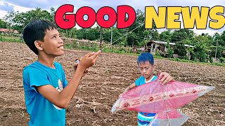 SARANGGOLA DE TINGTING SMOOTH NA LIPAD  HANAP KAWAYAN AT MAY GOOD NEWS TAYO [upl. by Annalee]