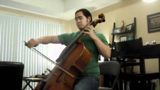 13 Rigadoon  Suzuki Cello Book 1 [upl. by Hacim]