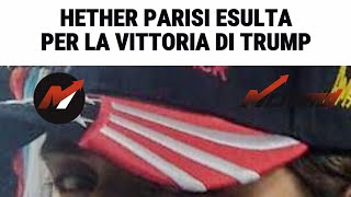 Heather Parisi esulta per la vittoria di Trump [upl. by Louella]