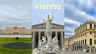 christmas in vienna 🇦🇹 christmas market sightseeing girls trip [upl. by Adnahsar]