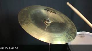 USED Sabian 18quot Xs20 Chinese [upl. by Broadbent]