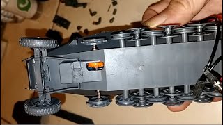 Making of German Hanomag SdKfz 251 Scale 135 Motorized Conversion and Modification [upl. by Rorke]