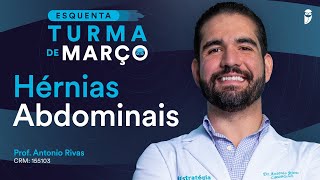 Hérnias Abdominais  Aula de Cirurgia do Curso Extensivo Residência Médica 2023 [upl. by Aonehc605]