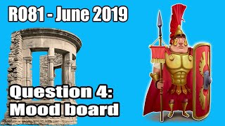 June 2019 R081  Preproduction skills Question 4 Mood board OCR Creative iMedia [upl. by Eiba]