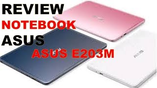 REVIEW ASUS E203M WARNA PUTIH MURAH [upl. by Oretna]