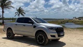 Uso do 4x4 normal e 4x4 reduzido FORD RANGER 22 [upl. by Aklog]