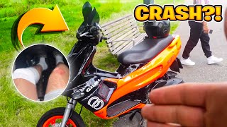 GECRASHED MET DE GILERA RUNNER  ErraVlogs [upl. by Harifaz372]