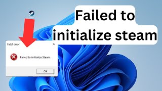 How to fix failed to initialize Steam [upl. by Kannry185]