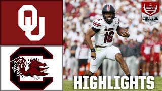 South Carolina Gamecocks vs Oklahoma Sooners  Full Game Highlights  ESPN College Football [upl. by Aetnahc795]