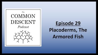 Episode 29  Placoderms The Armored Fish [upl. by Amees952]