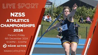 DAY 1 SESSION 1  2024 NZSSAA Track amp Field Championships [upl. by Yahsed117]