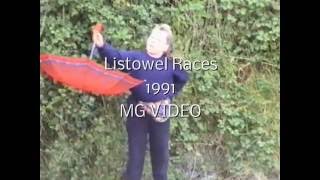 Listowel Races 1991 video Michael Guerin [upl. by Aihsatsan]