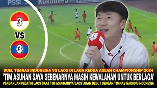 🔴SKOR IMBANG 33 Coach Laos Ha Hyeokjun Akui Begini Terhadap Timnas Asuhannya  ASEAN CUP 2024 [upl. by Aisylla957]