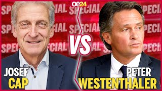 FELLNER LIVE Josef Cap vs Peter Westenthaler [upl. by Jenette]