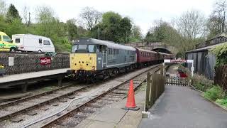 Ecclesbourne Valley Railway quotTwin Peaksquot diesel gala 13042024 [upl. by Portwin]