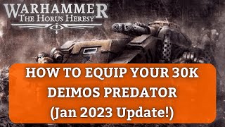 How to Equip Your Deimos Predator January 2023 Update [upl. by Hawken]