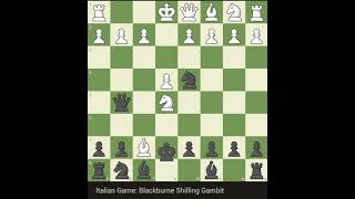 Italian game  blackburne shilling gambit chess magnusvshikaru chessgrandmaster magnus hikaru [upl. by Anavi]