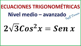 Ecuaciones trigonométricas  Ejercicio 2 [upl. by Aurelius98]