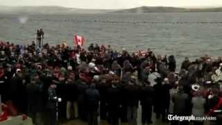 Falkland Islands anniversary the memories are still quite fresh [upl. by Younger800]