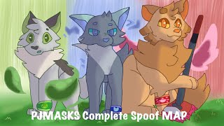 PJMASKS  Complete SPOOF OMEN OF THE STARS MAP  TW IN DESCRIPTION [upl. by Fen59]