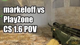 POV markeloff vs PlayZone ESWC CS 16 Demo [upl. by Woodward971]