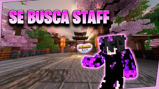 ✔️ SE BUSCA STAFF PARA SERVIDOR DE MINECRAFT SURVIVAL CUSTOM  MELLOWCRAFT ☁️ [upl. by Kendricks419]