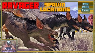 Ark  How to spawn a Ravager Cave Wolf w console commands [upl. by Olympia170]