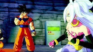 GOKU MEETS ANDROID 21 FOR THE FIRST TIME [upl. by Akerboom264]