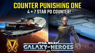 COUNTER 7 STAR PUNISHING ONE OFF META COUNTER  SWGOH [upl. by Ailel53]