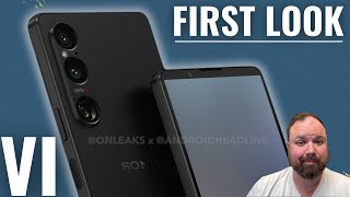 Sony Xperia 1 VI FIRST LOOK RIP 4K Screen [upl. by Brynn]