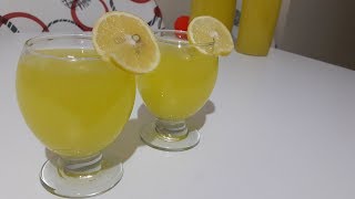 Sadece 1 Portakal 2 Limon ile Limonata Yapımı  Pratik Limonata Tarifi [upl. by Glynias]