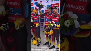 Men Doubles Sprint Final World Championships 2023 in Oberhof [upl. by Eiluj568]