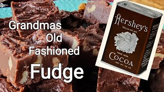 Hersheys rich Old Fashioned fudge Like grandma made [upl. by Elirpa]