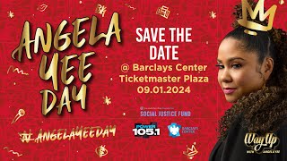 Angela Yee Announces Angela Yee Day On September 1st At Barclays Center [upl. by Harvie]