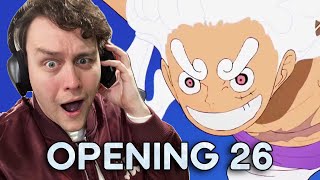 ONE PIECE Opening 26 quotUUUUUSquot REACTION [upl. by Tenner744]