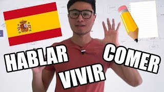 APRENDA A CONJUGAR TODOS OS VERBOS EM ESPANHOL [upl. by Haissi]