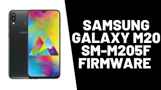 Samsung Galaxy M20 SM M205F Firmware Flash [upl. by Norb356]