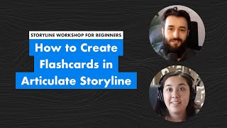 How to Create Flashcards with Articulate Storyline Tutorial for Beginners [upl. by Adaha]