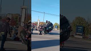 Rollover in Harford Wisconsin [upl. by Tiphani]