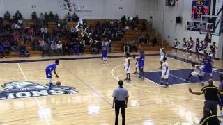 PG County Boys Middle School Basketball Championship 201415 Tasker vs Madison 11015 [upl. by Hairahcaz]