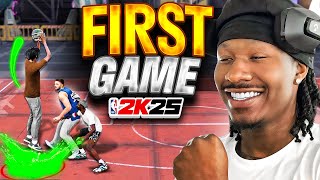 Duke Dennis Finally Plays His FIRST PARK GAME Of NBA 2K25 [upl. by Mientao839]