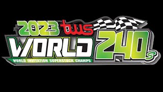 2023 TWS World 240s Night 1  TWS Paradise Valley Speedway Rotorua [upl. by Anirehtac]