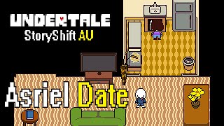 OLDA Date with Asriel12  Storyshift AUUndertale Comic Dub [upl. by Yror]