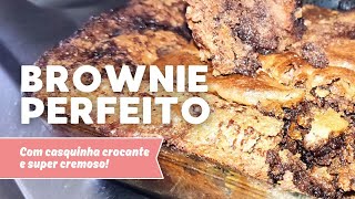 🥮RECEITINHAS DA DÊ Brownie Irresistível Receita Fácil e Deliciosa Passo a Passo [upl. by Inahs]